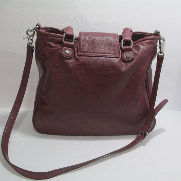 NEW Dana Buchman Burgundy L-XL Crossbody/Shoulder Bag - Picture 4 of 10